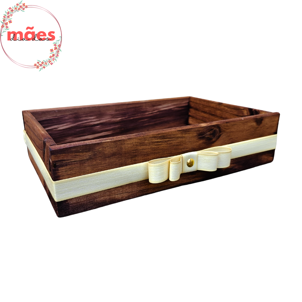 BANDEJA PINUS ELEGANCE TABACO/MARFIM