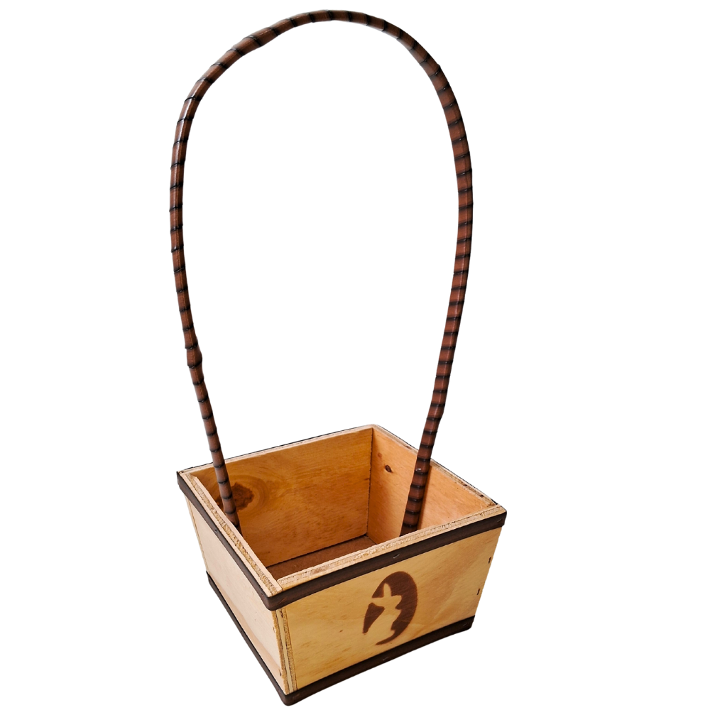 PORTA VIOLETA 1 C/A RUSTICO PASCOA