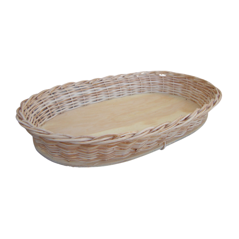 BANDEJA OVAL 14X22 CIPO BRANCO