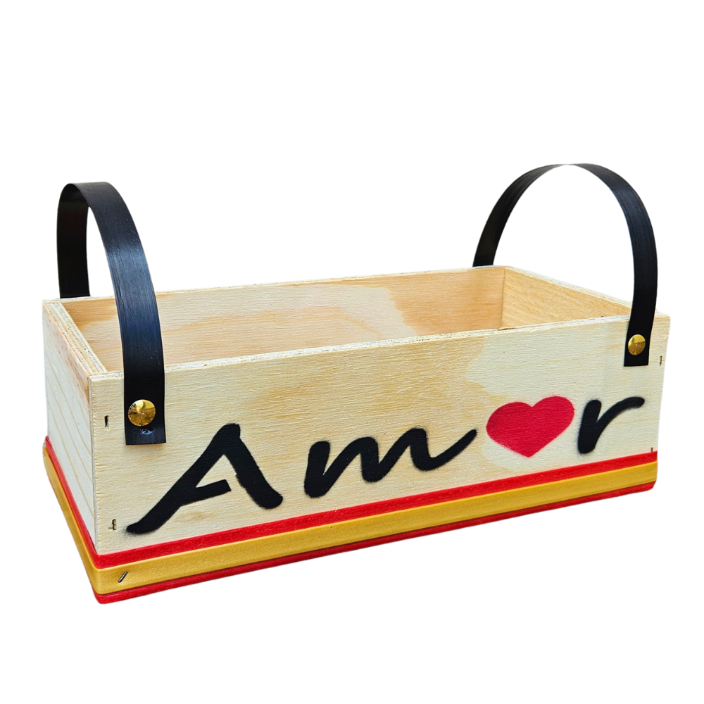 CAIXA FLORATTA MINI AMOR NATURAL