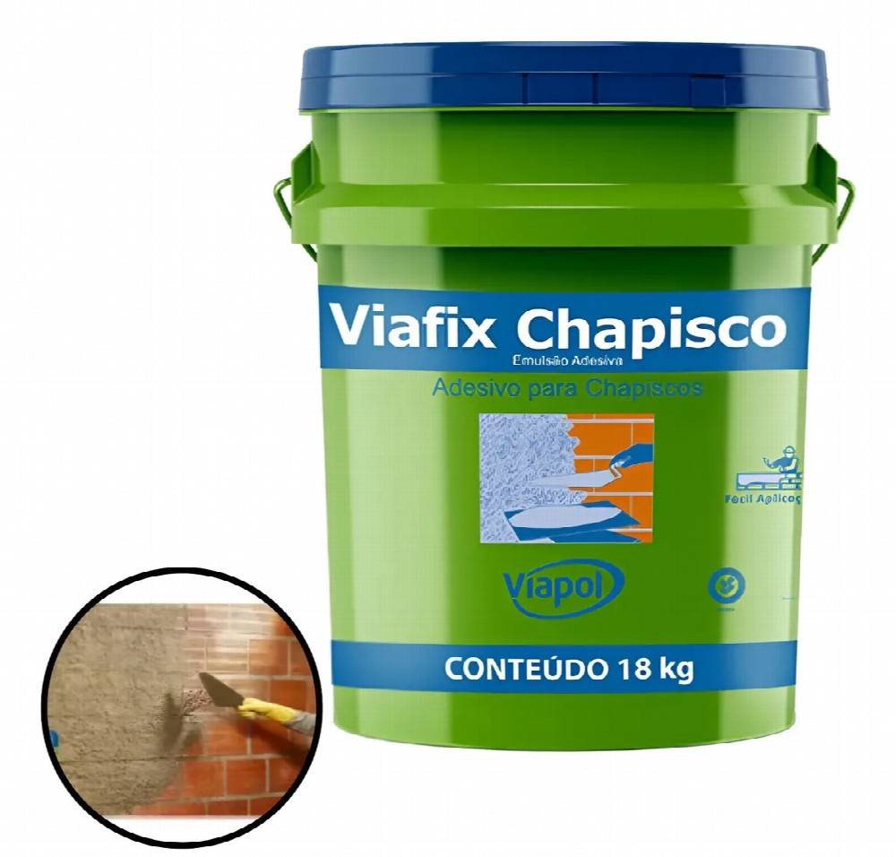 Viafix Chapisco Balde 18 Kg (Viapol)