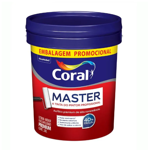 Coral Acr Fosco Master Branco 3,6l