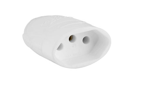 Plug Femea 2P+T 20A Branco Daneva