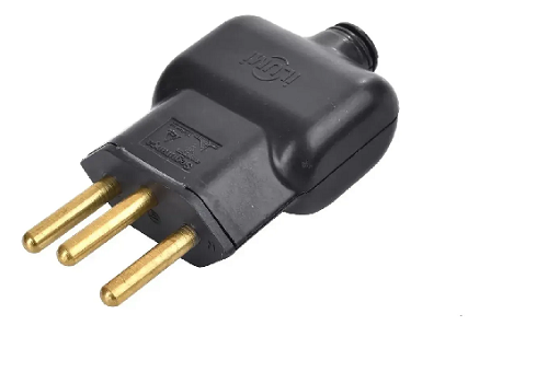 Plug Macho 2P+T 20A Preto Ilumi