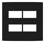 PLACA 4X4 4 MOD EBONY CLEAN MARGIRIUS