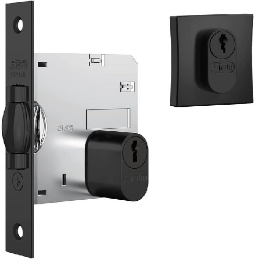 Fech. Rolete Quad. 1005 Black Stam