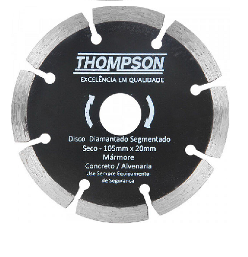 Disco Diam. 4.1/2" Segmentado Thompson