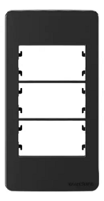 Tampa Para Condulete 3P PVC Preto Margirius