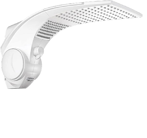 Duo Shower Quadra Multitemperaturas 220V 7500W, Lorenzetti, Branco, Pequeno