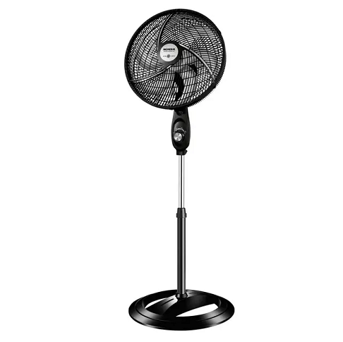 Ventilador Coluna 40 Cm 6 PT  C/Controle 127 Preto
