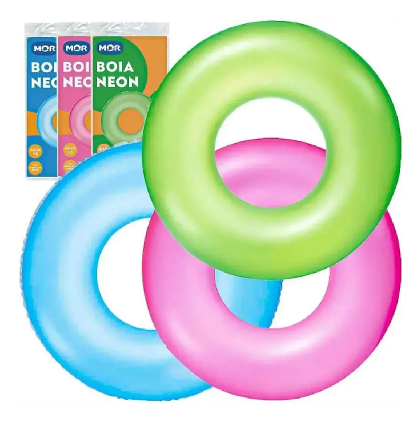Piscina Boia Inflável Neon 90cm  - Mor