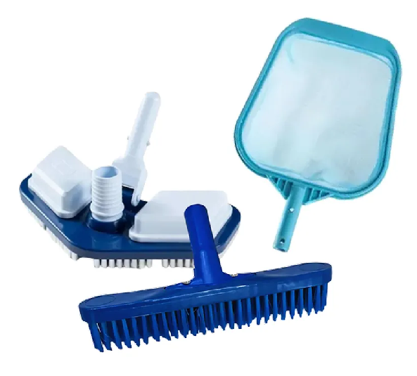 Piscina Conj. Acessórios Limpeza Pisc.4PC