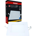 Painel Led EMB 6W Quadrado 12x12 3000k Avant