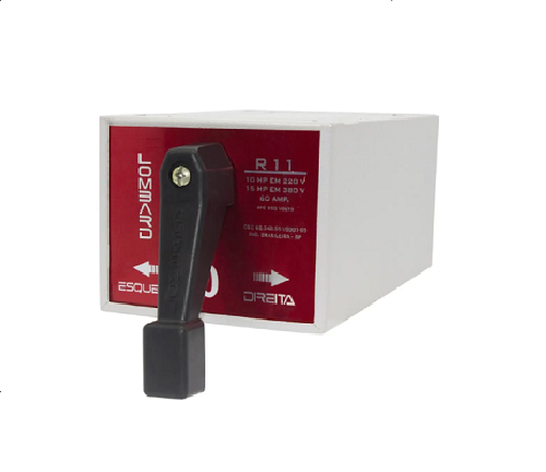 Chave Reversora 3X60A 220V 10CV NR11 Lum