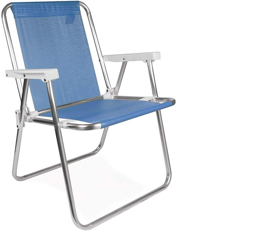 Cadeira Alta Aluminio