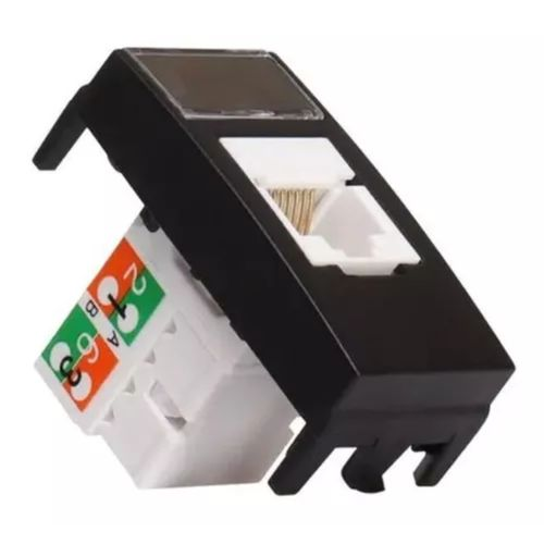MODULO TOMADA RJ45 EBONY CLEAN MARGIRIUS