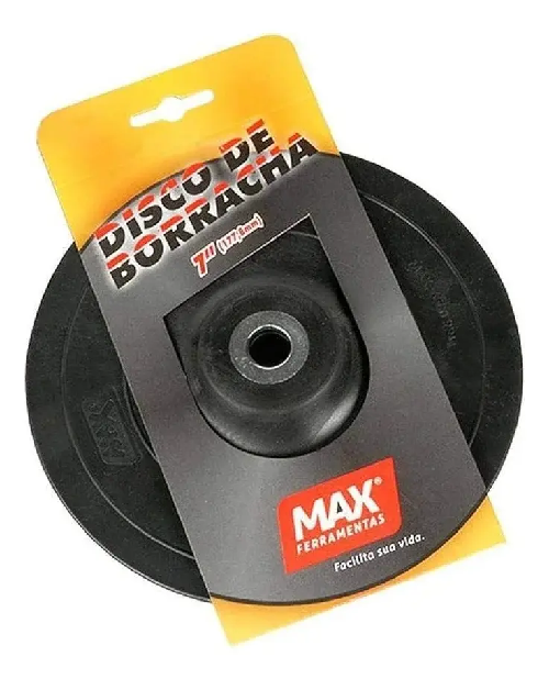 Disco Borracha 7 Max Flexivel