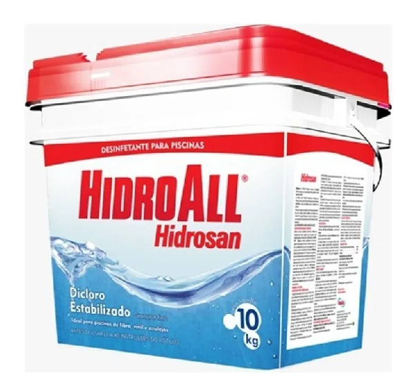 Piscina Cloro Hidrosan Plus 10KG Hidroal