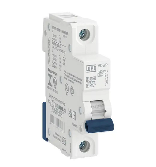 Disjuntor Din Unipolar 16 Amp MDWP