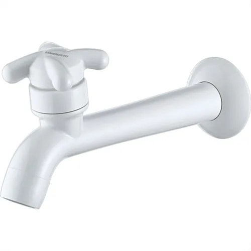 Torneira Pia Parede  Lorenzetti Longa 1132 - F-34 - Branco