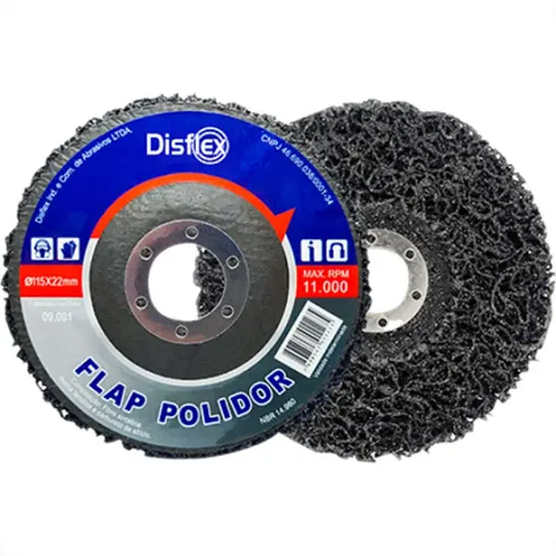 Disco Flap Polidor 115MM Disflex