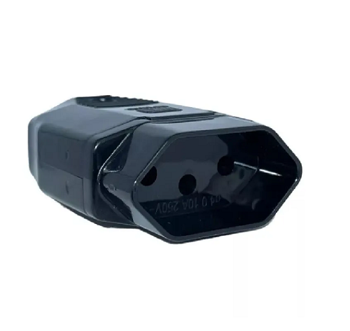 Plug Femea 180 2P+T 10A Preto Weg