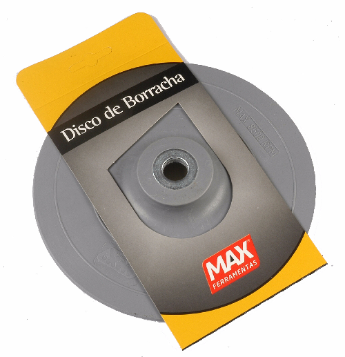 Disco Borracha 7 Rigido Max Ferramentas