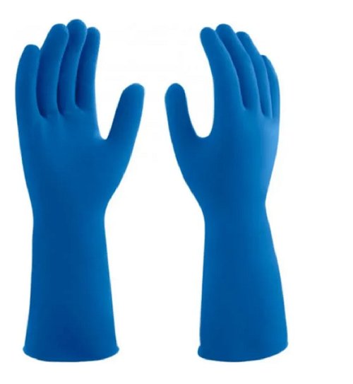 Luva Seg Azul Latex Ant.Der G Mucambo