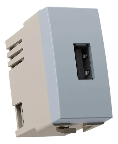 MODULO USB 2A-BIVOLT CINZA MG