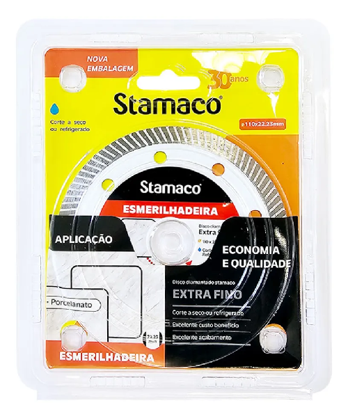 Disco Diam. 4 Porcelanato Esmerilhadeira Stamaco