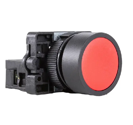 Botao Ind. 22,5MM 380V/240V/120V Vermelho