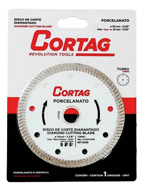 DIisco Diam. 4 Porcelanato Cortag