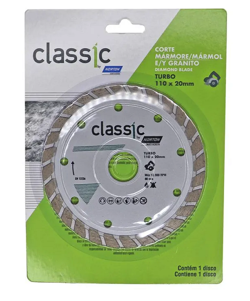Disco Diam Classic 110X20MM Norton