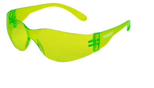 Oculos Seguranca Leopardo Verde Imbat