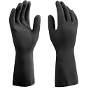 Luva Seg Latex Pt Ant.Der. Mucambo Tam M