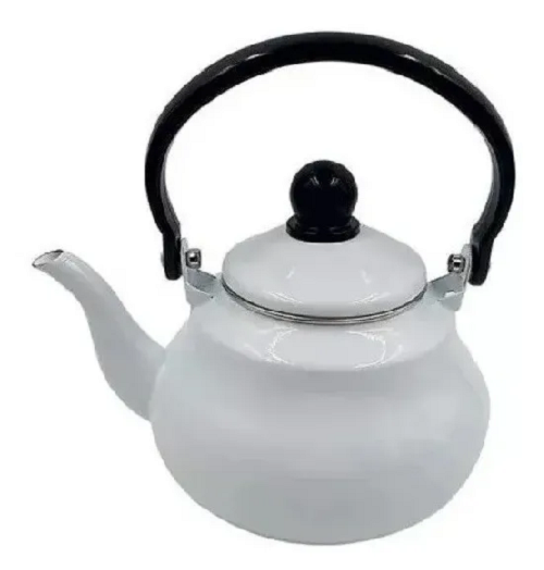 Chaleira Esmaltada 16/1,5L Trad Branca Yangz