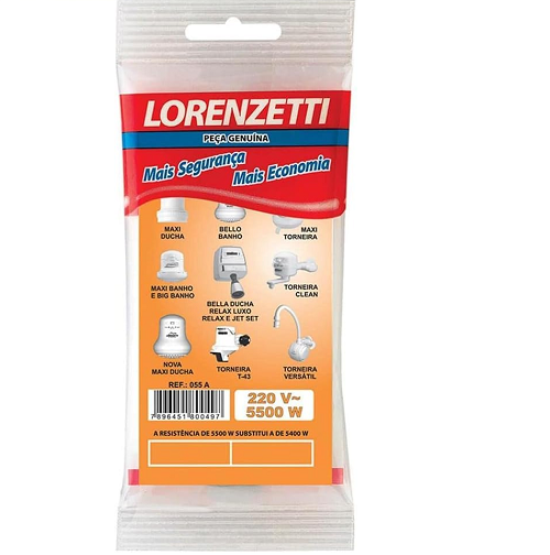 Resistencia  055A 220V5500W MD/J3/T43 Lorenzetti