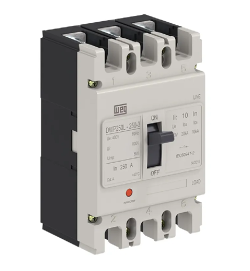 Disjuntor Caixa Mold DWP250 150AMP Weg