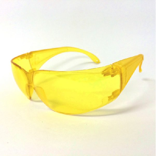 Óculos Proteção Amarelo  CA36655