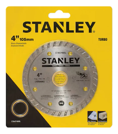 Disco Diam Turbo Esmerilhadeira 105MM Stanley