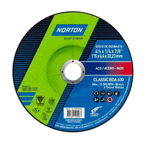 Disco Desbaste 4.1/2 Norton Class