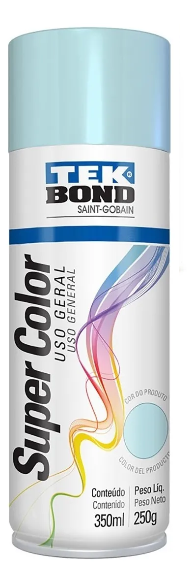 Tinta Spray De Uso Geral Azul Claro 350ml - Tekbond