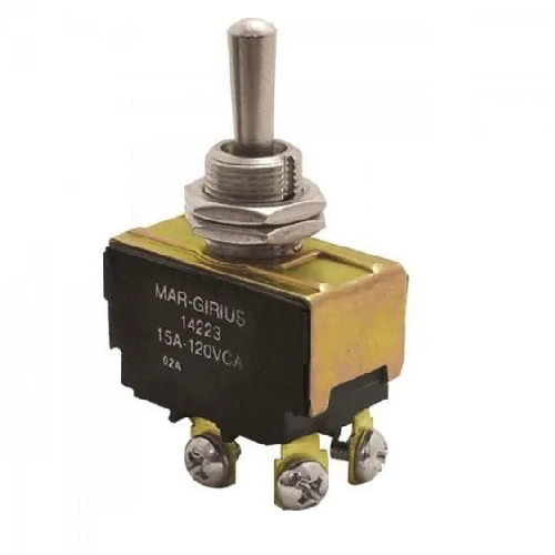 Chave Painel L/D Alavan Bipolar 15A Margirius