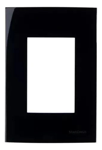 PLACA 4X2 3 MOD EBONY SLEEK MARGIRIUS