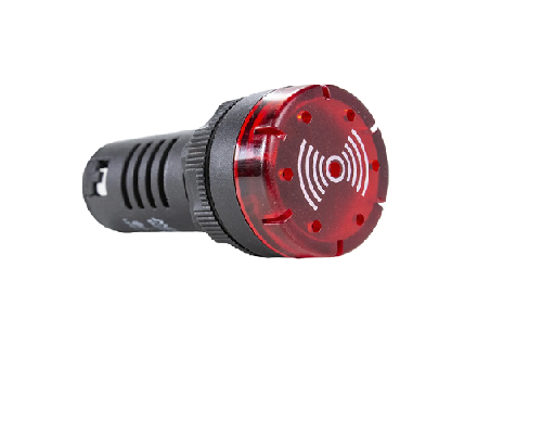 Sinaleiro Luminoso Sonoro 24VCA/CC 220V