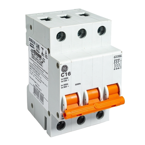 Disjuntor Din Tripolar 16 Amp GE