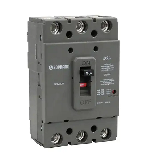 Disjuntor TQD Tripolar 120A CX Mol Pad S