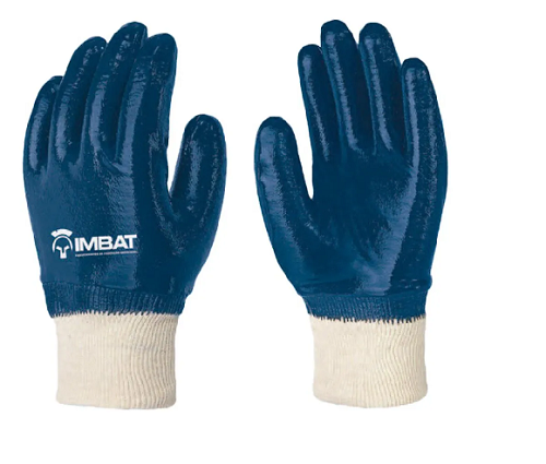 Luva Malha Banh Nitr 09 G Azul Imbat