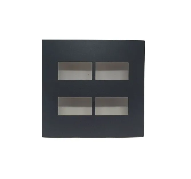 PLACA 4X4 4 MOD EBONY CLEAN MARGIRIUS