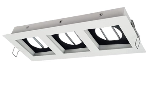 Spot Embutido Grid RT 11X29 3PAR20 Branco